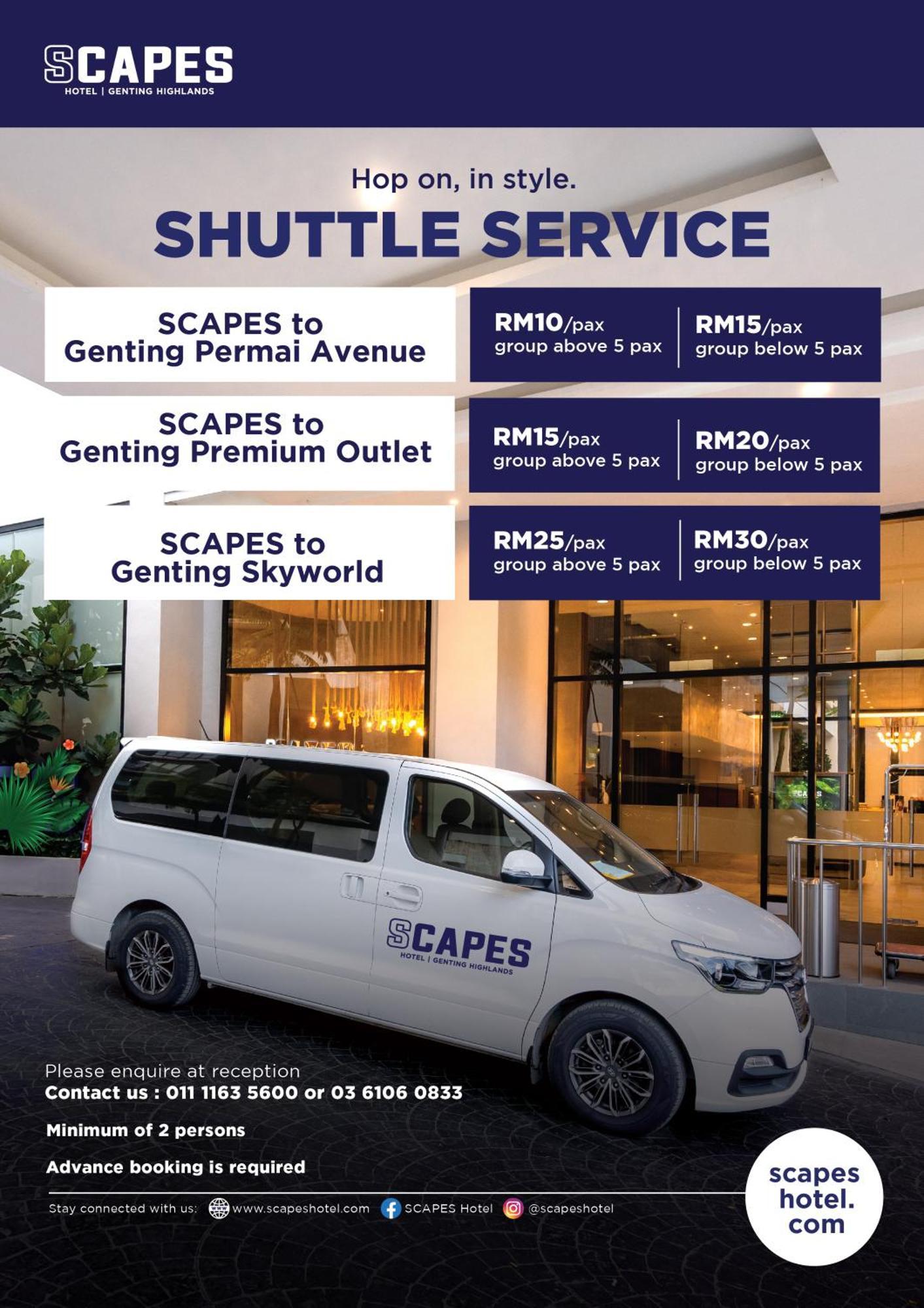 Scapes Hotel مرتفعات جنتنغ المظهر الخارجي الصورة
